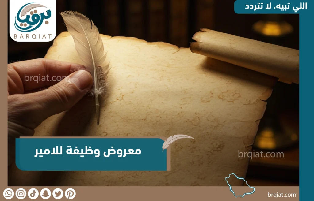 معروض وظيفة للامير - برقيات للديوان الملكي